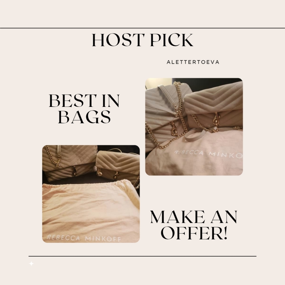 ⭐HOST PICK!🌟 Rebecca Minkoff - Edie Flap Shoulder Crossbody Bag Set